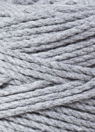 Bobbiny macrame triple twist 3 mm kleur Silver